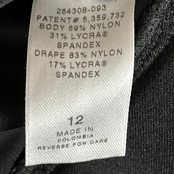 MagicSuit Sweetheart Ruched Neckline One Piece Swimsuit in Black - NWOT - Sz 12 - Picture 7 of 10